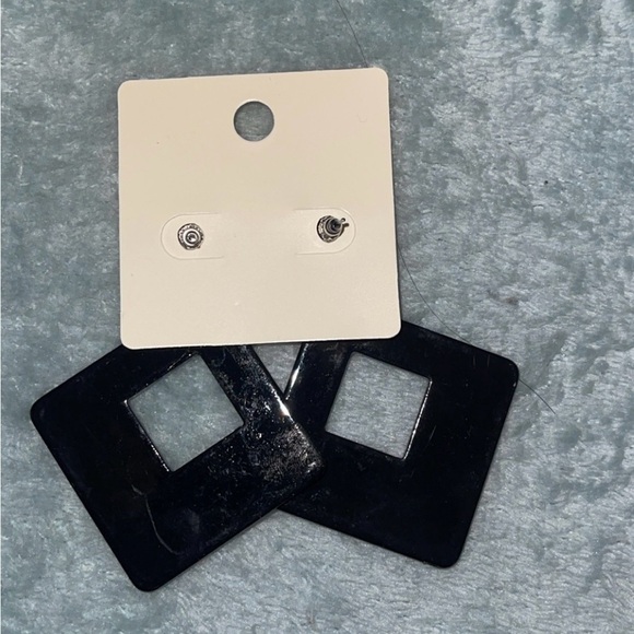 Bold Retro Dangle Earrings Michelle Collection Colorful Rhinestone NWT - Picture 3 of 5